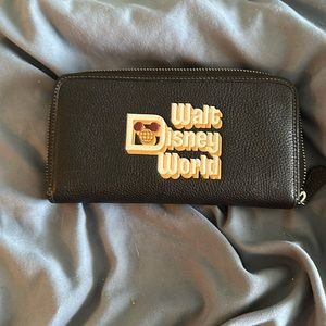 Coach leather disney inspired wallet